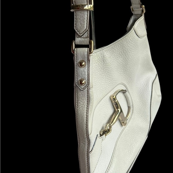 Winter White  Gucci Horsebit Bag - Picture 3 of 9